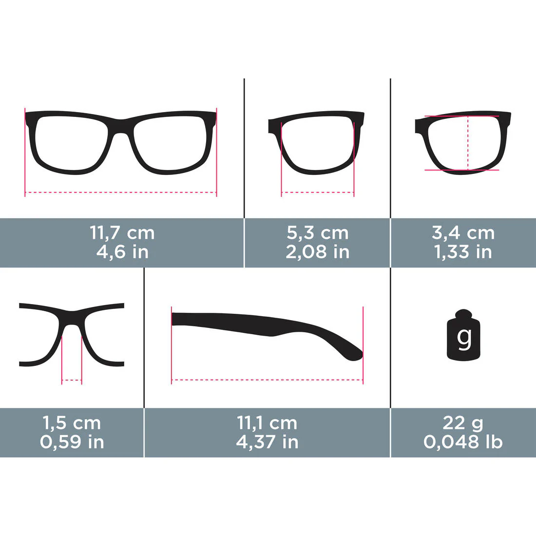 Gafas de Sol Júnior 6 a 10 años de Montaña y Senderismo  MH T500 categoría 4 - Image 14
