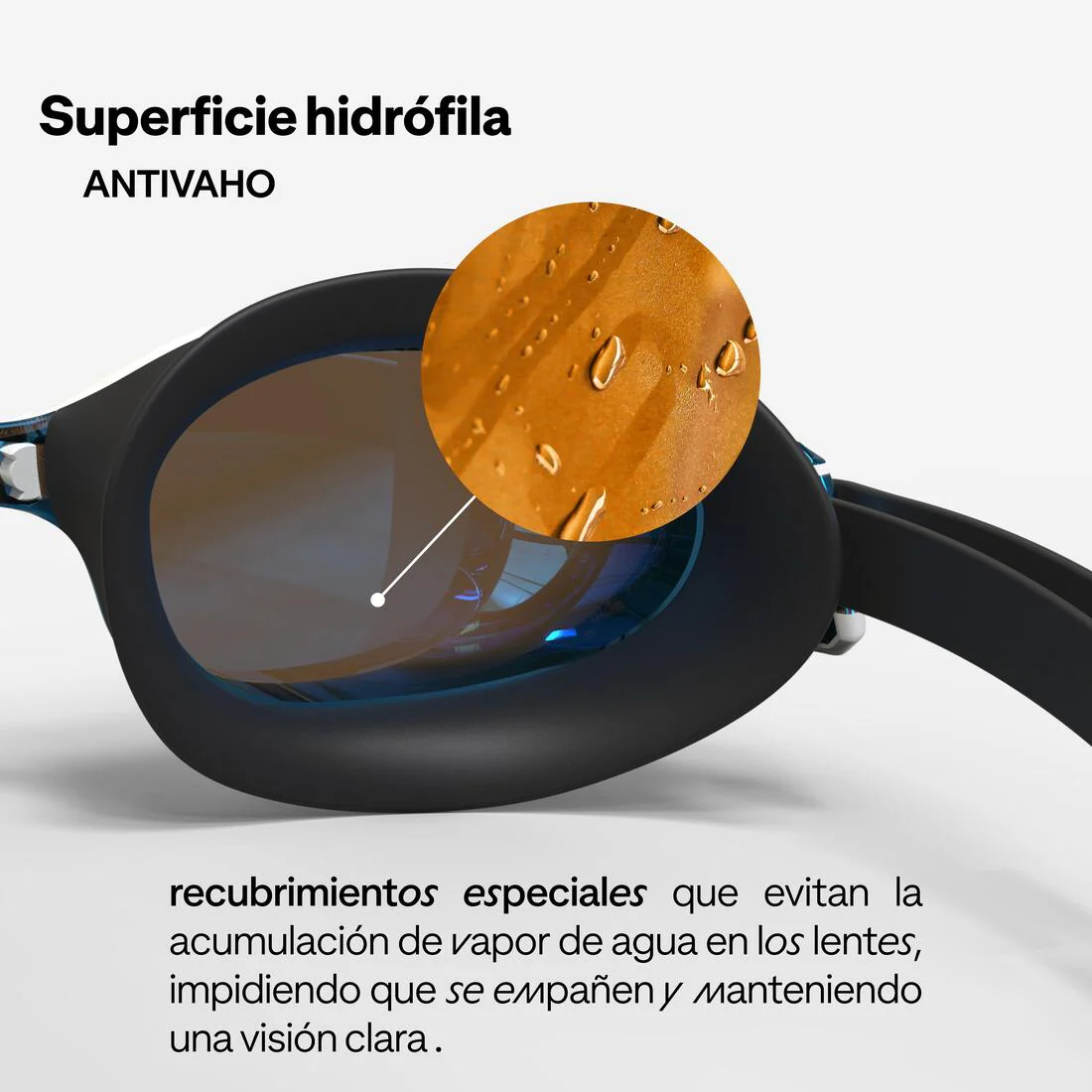 Gafas natación antivaho Bfit Cristales Ahumados Talla Única - Image 12