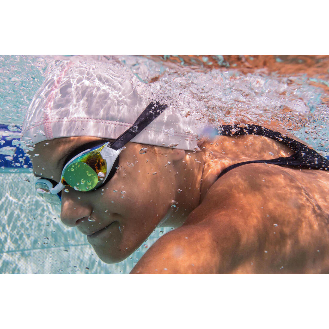 Gafas natación antivaho Bfit Cristales Ahumados Talla Única - Image 33