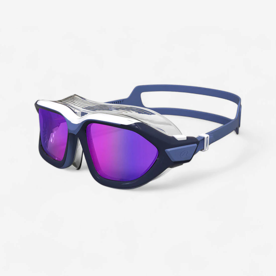 Gafas natación niños/adultos talla S máscara Active Azul Rojo Cristales Espejo