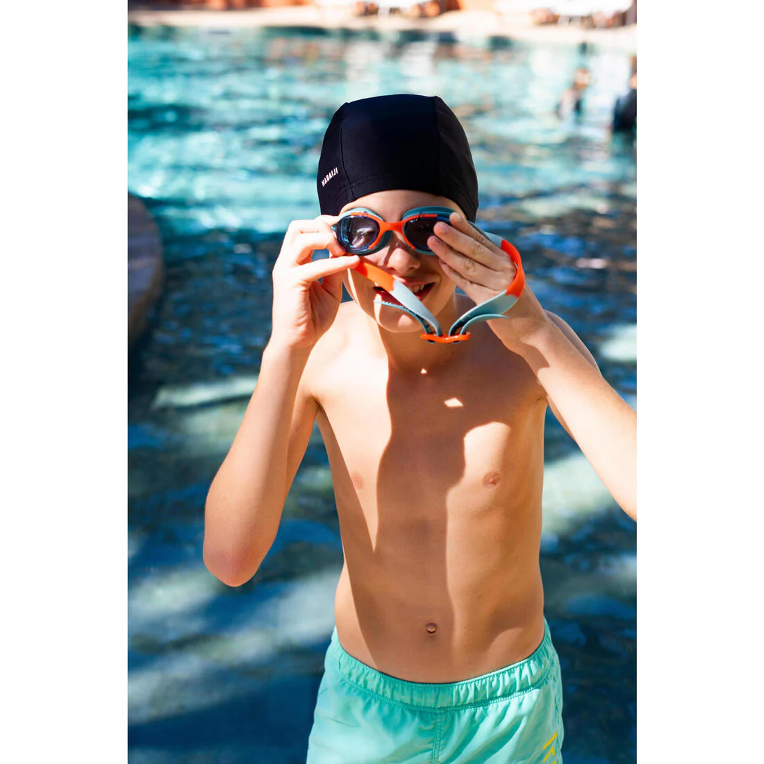 Gorro de Natación tela niños talla S - Image 9