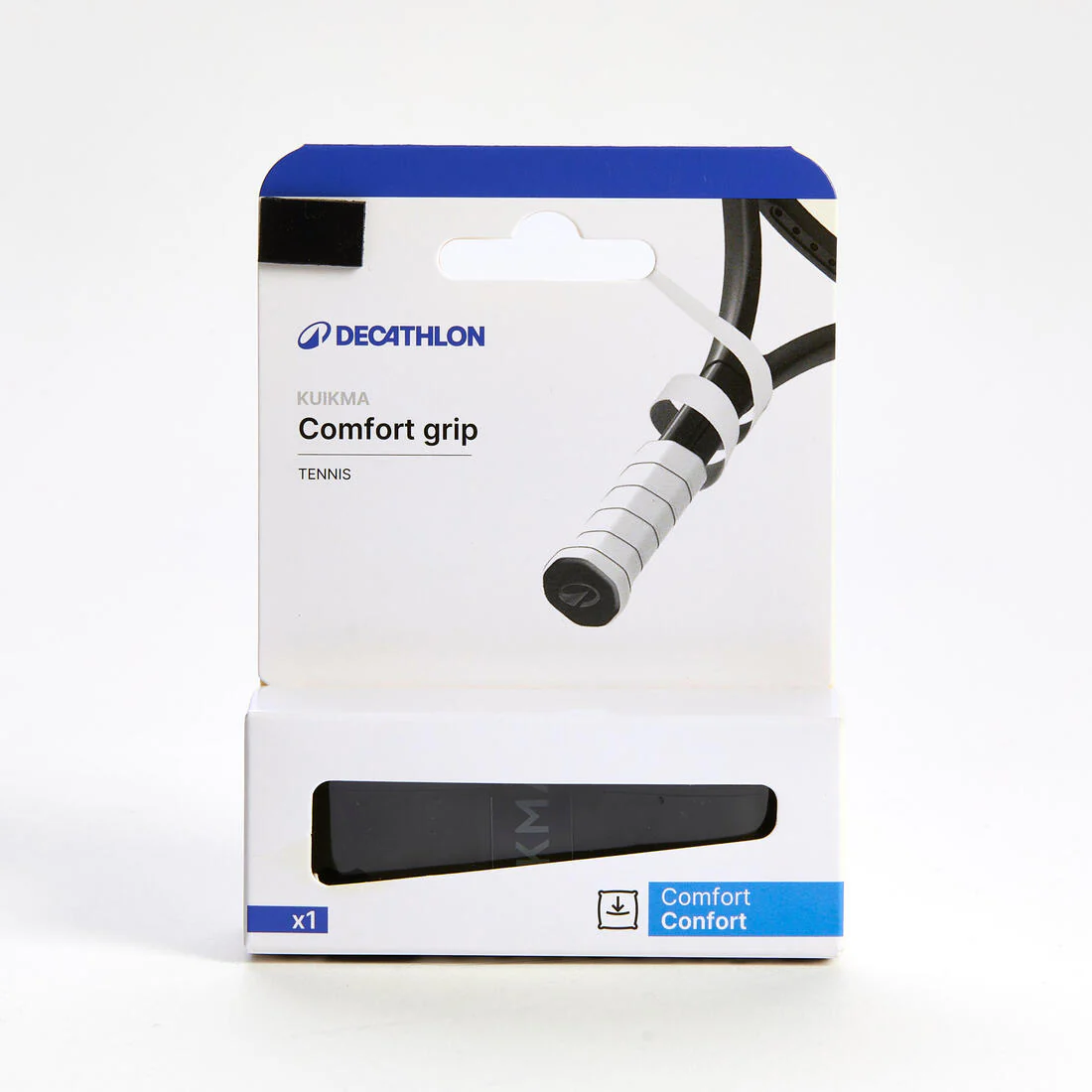 GRIP DE TENIS CONFORT NEGRO