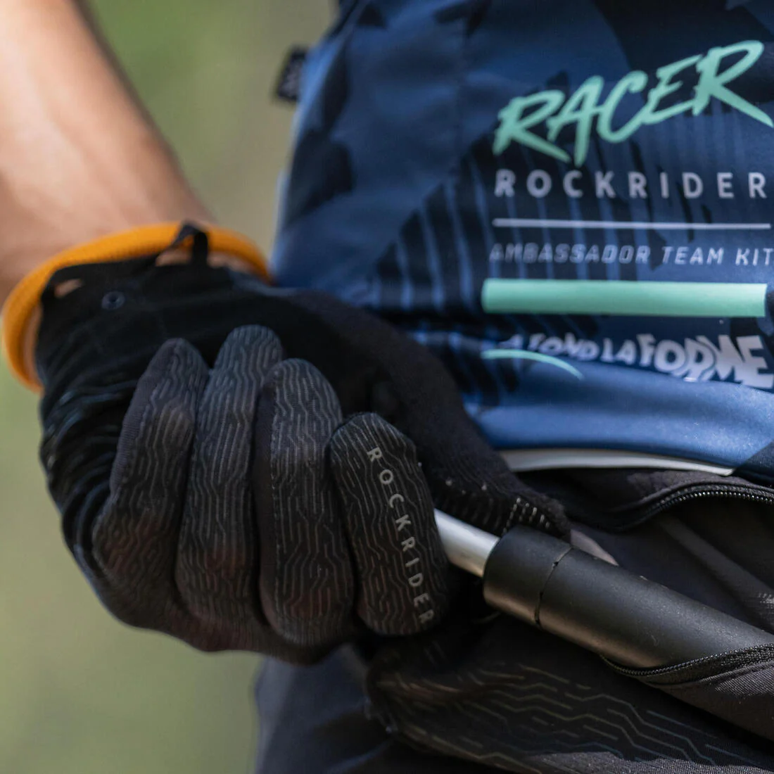 Guantes ciclismo MTB Race Negro Antideslizantes - Image 17