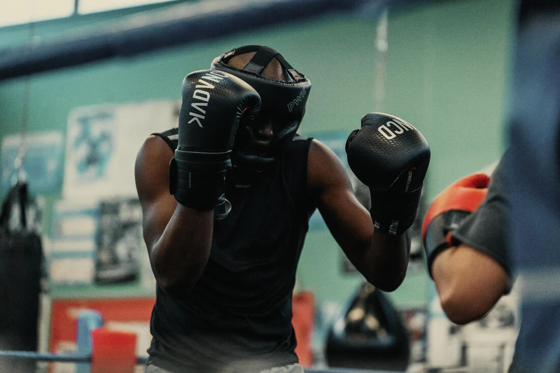 Guantes de boxeo Outshock 500 negro - Image 10