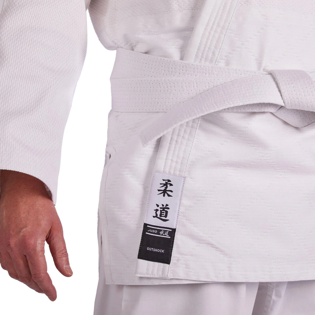 Judogi kimono judo adulto Outshock 100 blanco - Image 4
