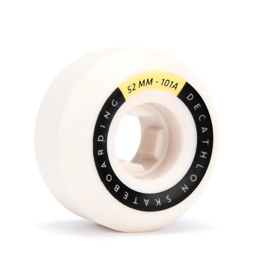 Juego 4 Ruedas Skate Color Marfil Forma Cónica Tamaño 52 mm 101A - Image 3
