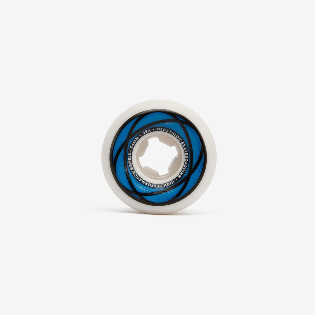 Juego de 4 ruedas de skateboard color marfil forma cónica tamaño 52 mm, 99A. - Image 6