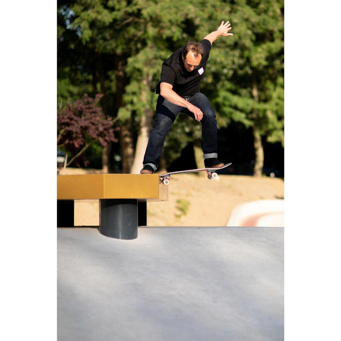 JUEGO DE 4 RUEDAS SKATEBOARD COLOR MARFIL FORMA CÓNICA TAMAÑO 52 mm, 99 A - Image 13