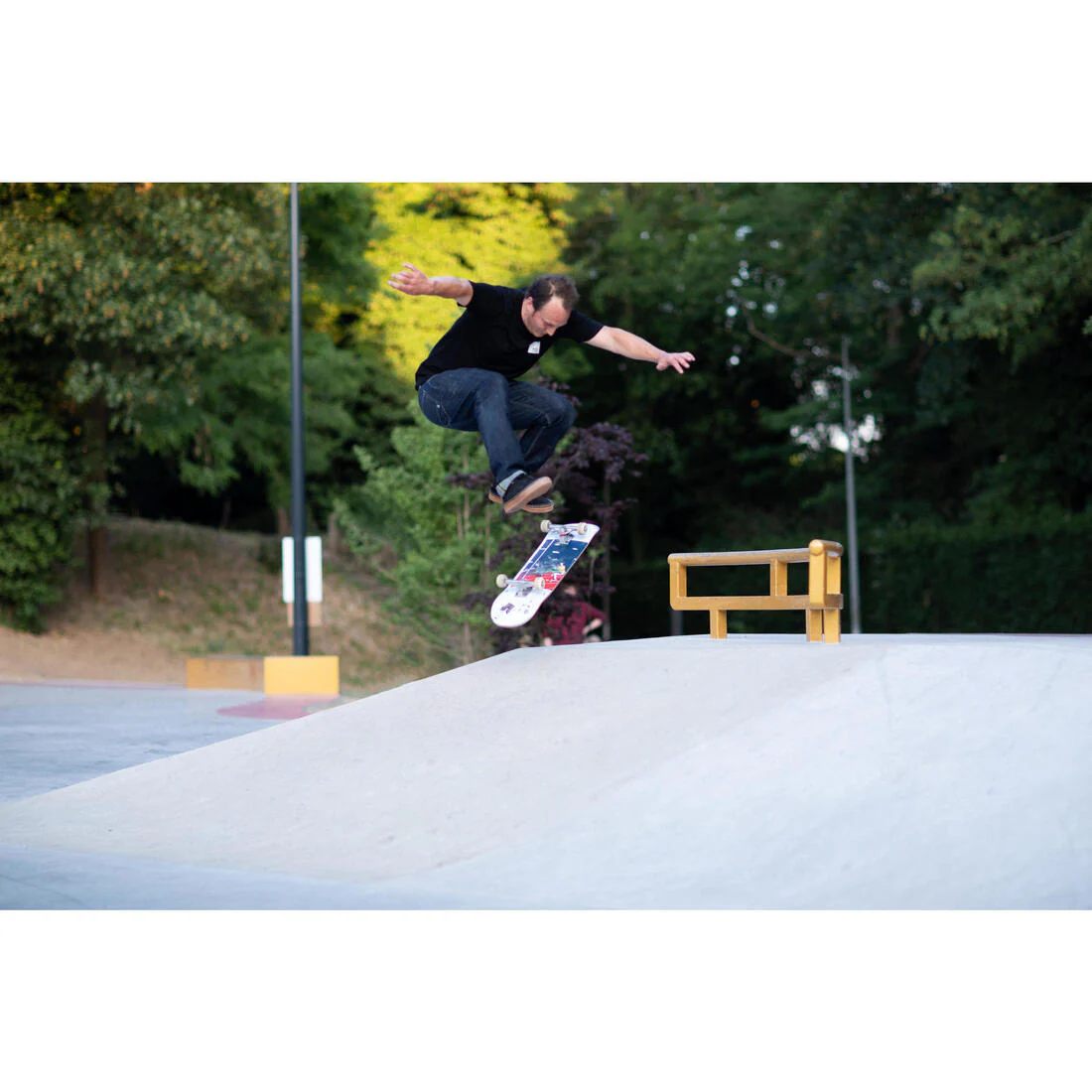 JUEGO DE 4 RUEDAS SKATEBOARD COLOR MARFIL FORMA CÓNICA TAMAÑO 52 mm, 99 A - Image 14