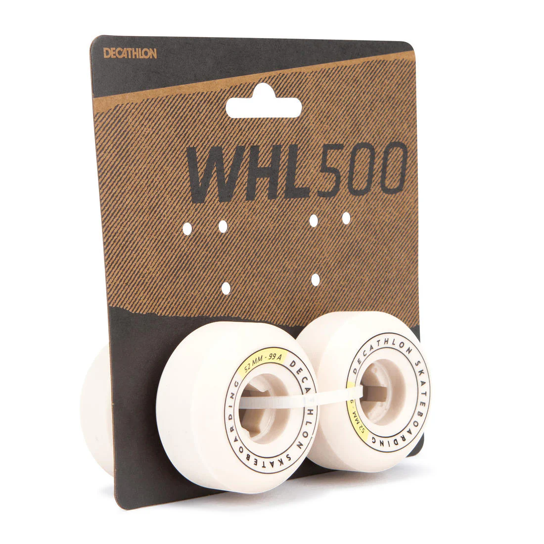 JUEGO DE 4 RUEDAS SKATEBOARD COLOR MARFIL FORMA CÓNICA TAMAÑO 52 mm, 99 A - Image 8