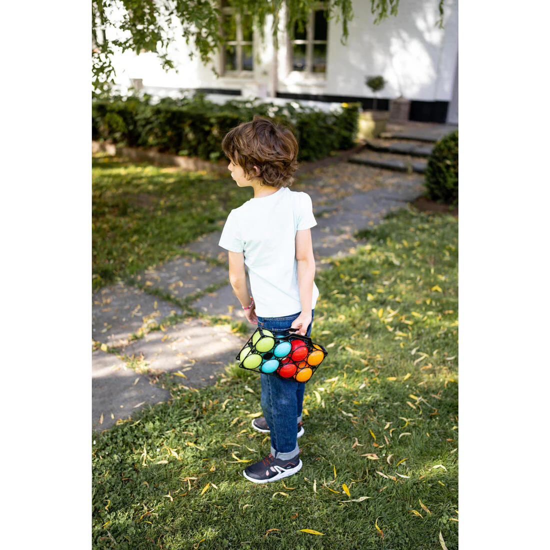 JUEGO DE 8 BOLAS DE PETANCA DE PLÁSTICO - Image 5