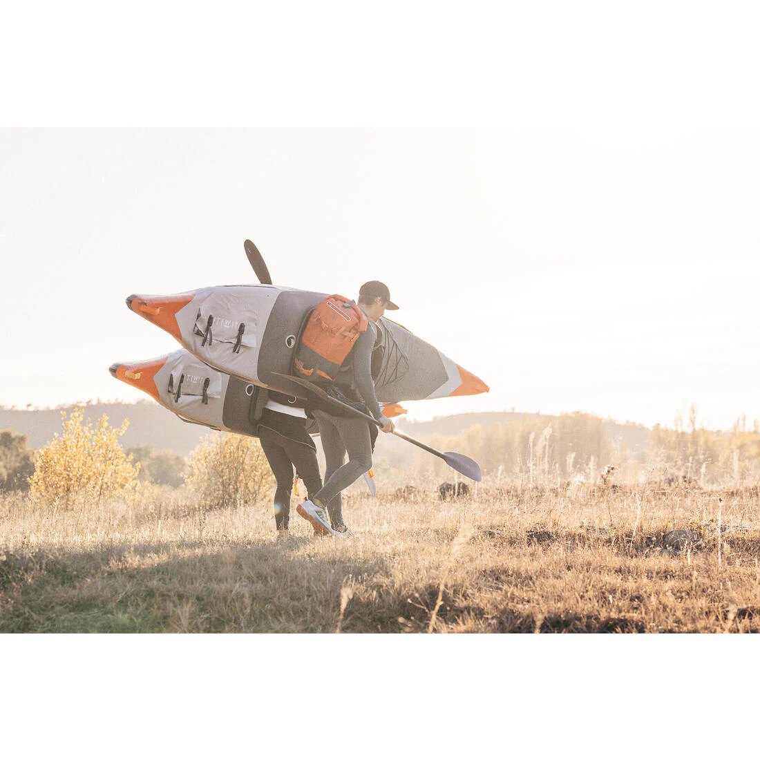 Kayak Hinchable Itiwit Drop Stitch alta presión Strenfit X500 1plaza Piragüismo. - Image 35