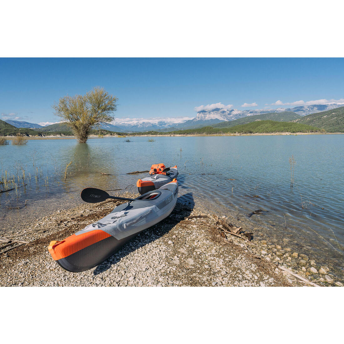 Kayak Hinchable Itiwit Drop Stitch alta presión Strenfit X500 1plaza Piragüismo. - Image 41