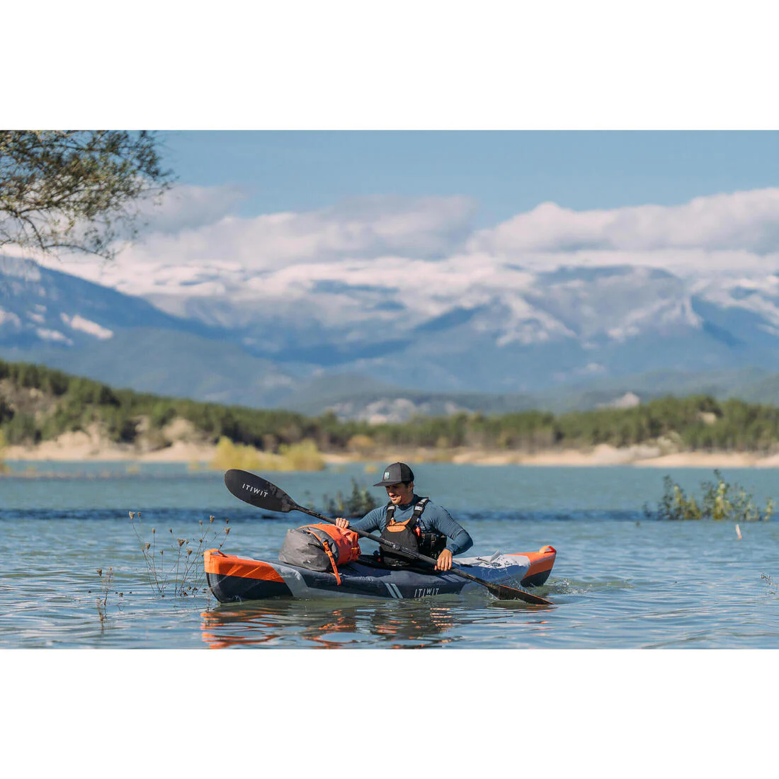 Kayak Hinchable Itiwit Drop Stitch alta presión Strenfit X500 1plaza Piragüismo. - Image 43