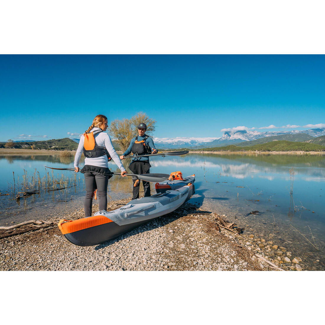 Kayak Hinchable Itiwit Drop Stitch alta presión Strenfit X500 1plaza Piragüismo. - Image 44