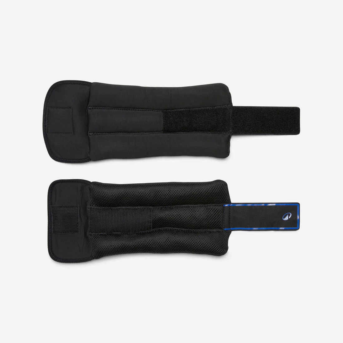 Pesas para tobillos muñecas 2 x1kg Domyos negro azul - Image 6