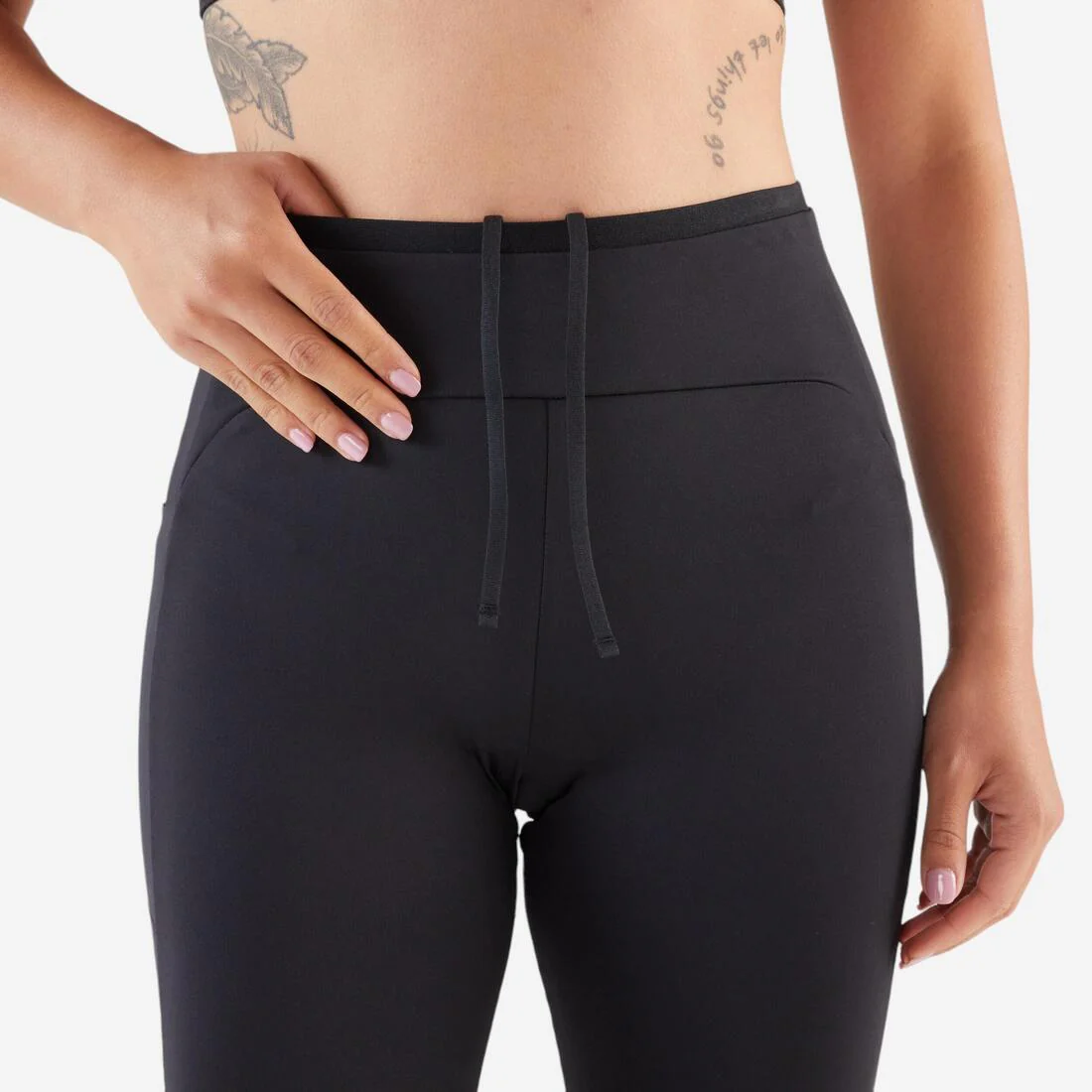Leggings running Mujer - KIPRUN Run 500 Confort negro - Image 4