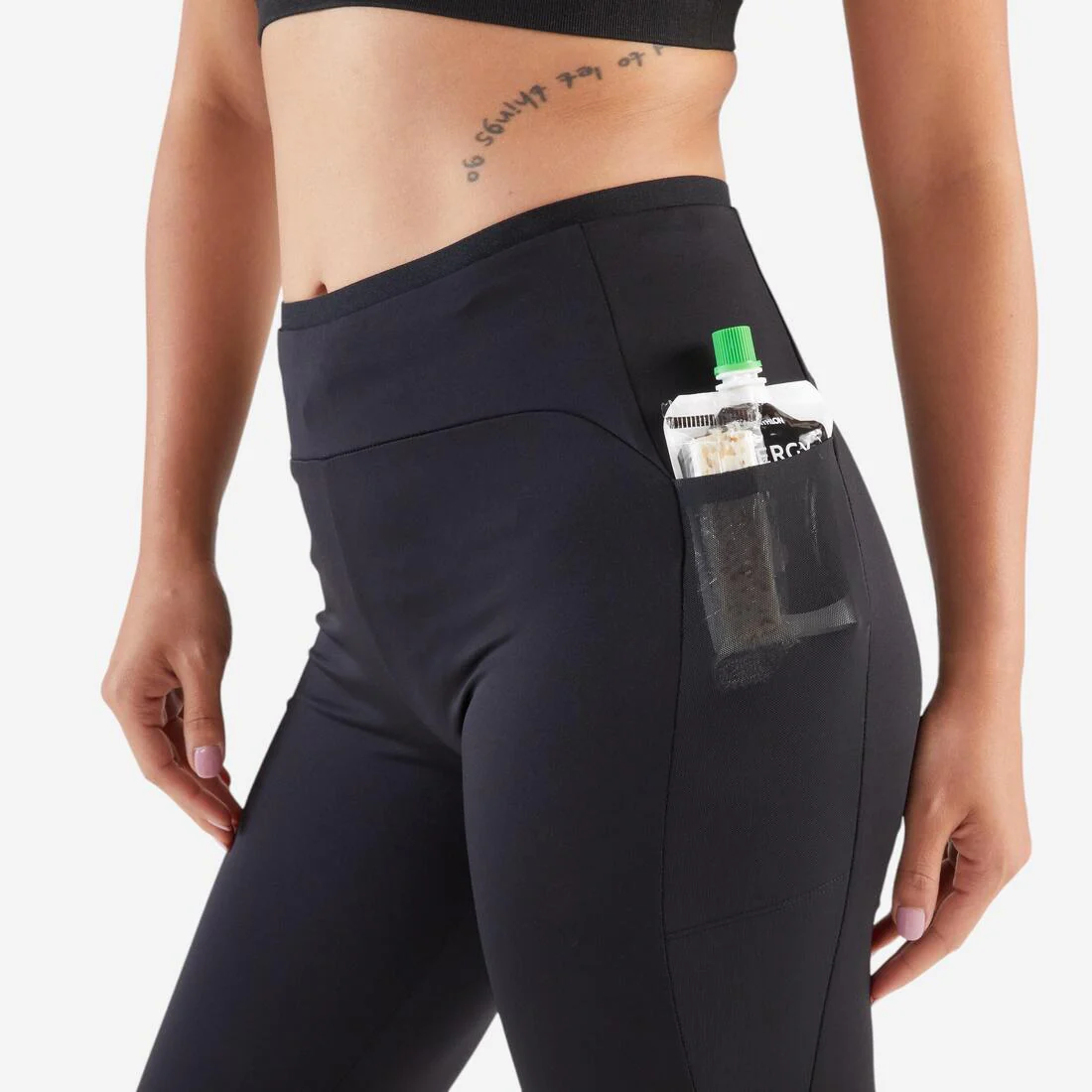 Leggings running Mujer - KIPRUN Run 500 Confort negro - Image 7