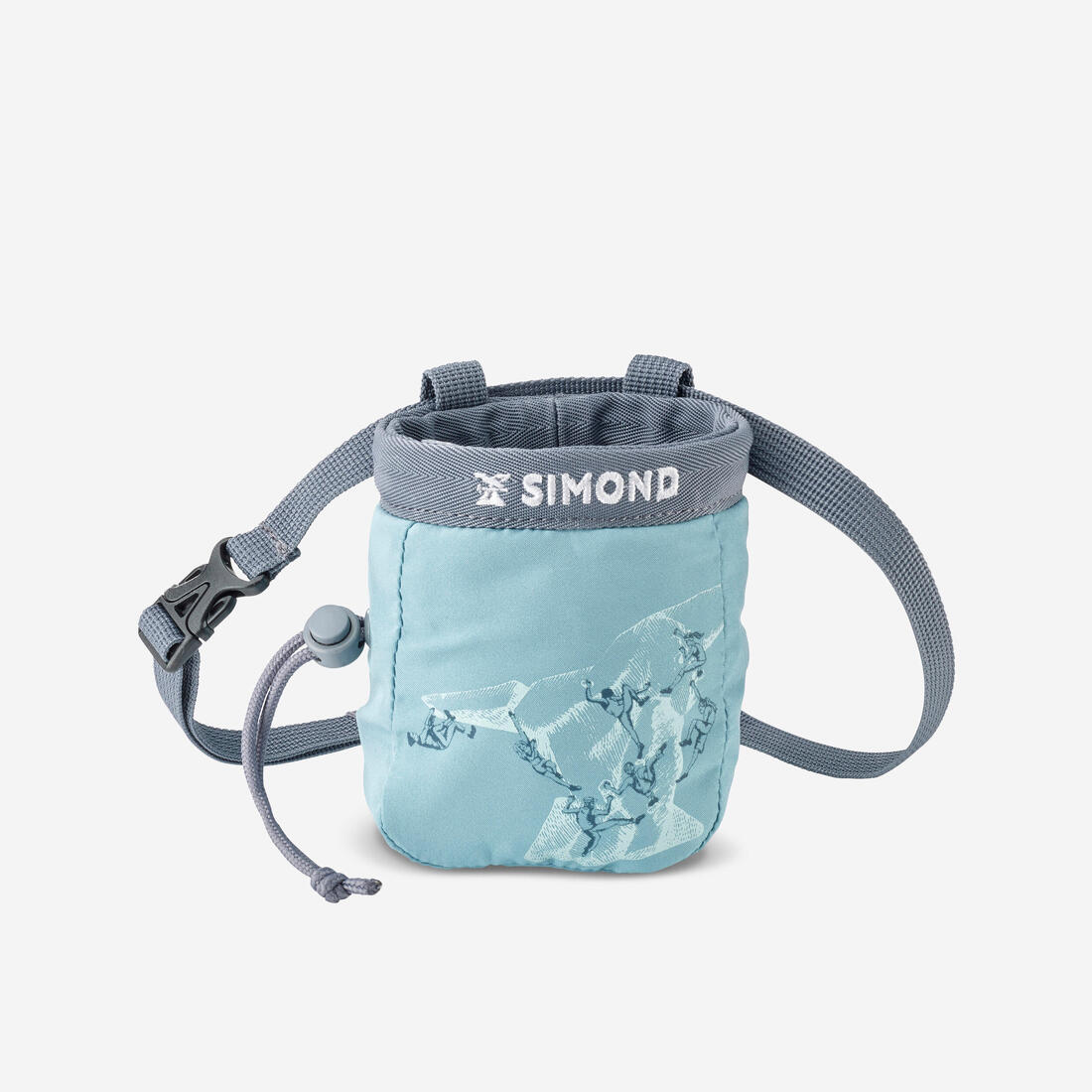 MAGNESERA ESCALADA NIÑOS - KLIMB AZUL GRIS