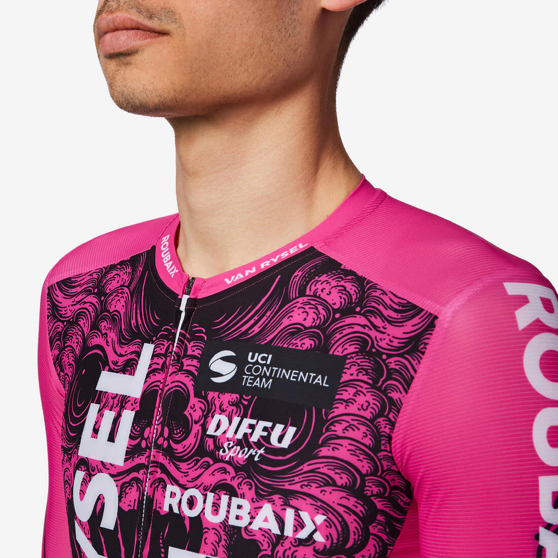 Maillot Ciclismo Carretera RCR-R Van Rysel Roubaix Manga Corta Réplica - Image 7