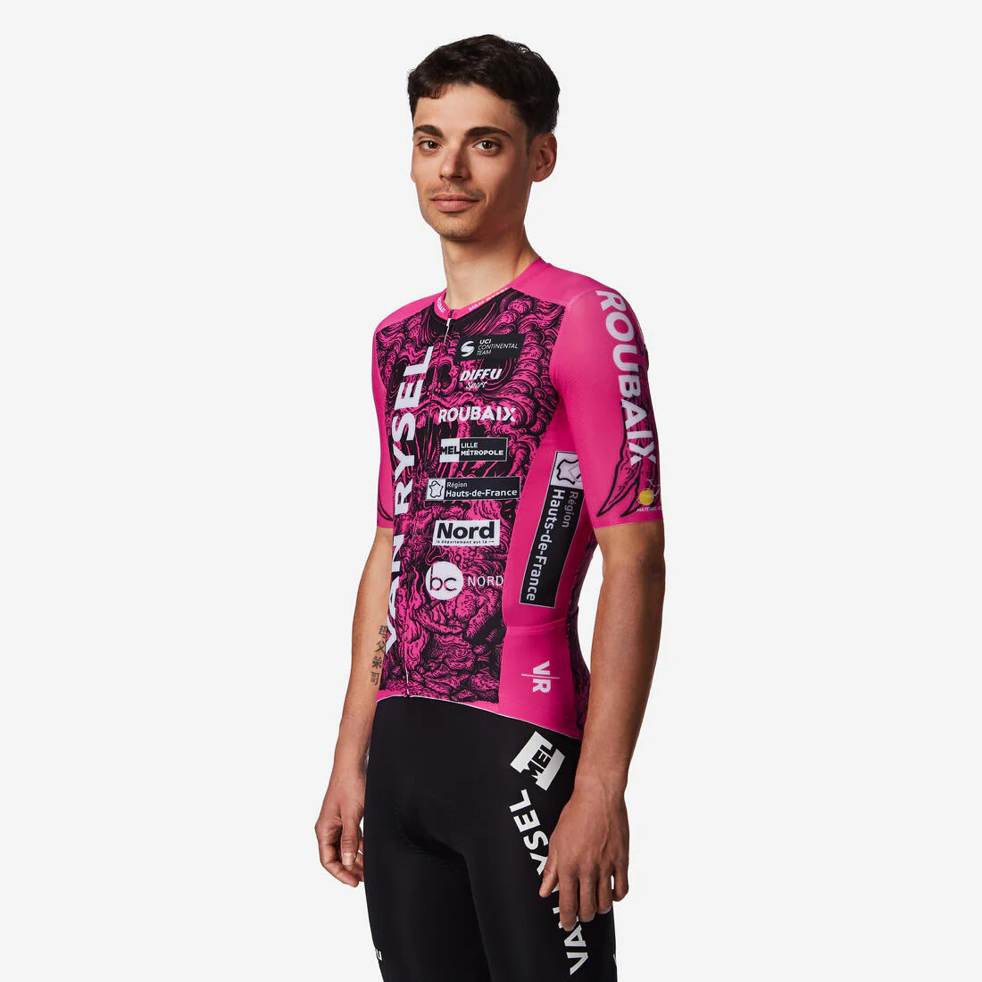 Maillot Ciclismo Carretera RCR-R Van Rysel Roubaix Manga Corta Réplica - Image 9