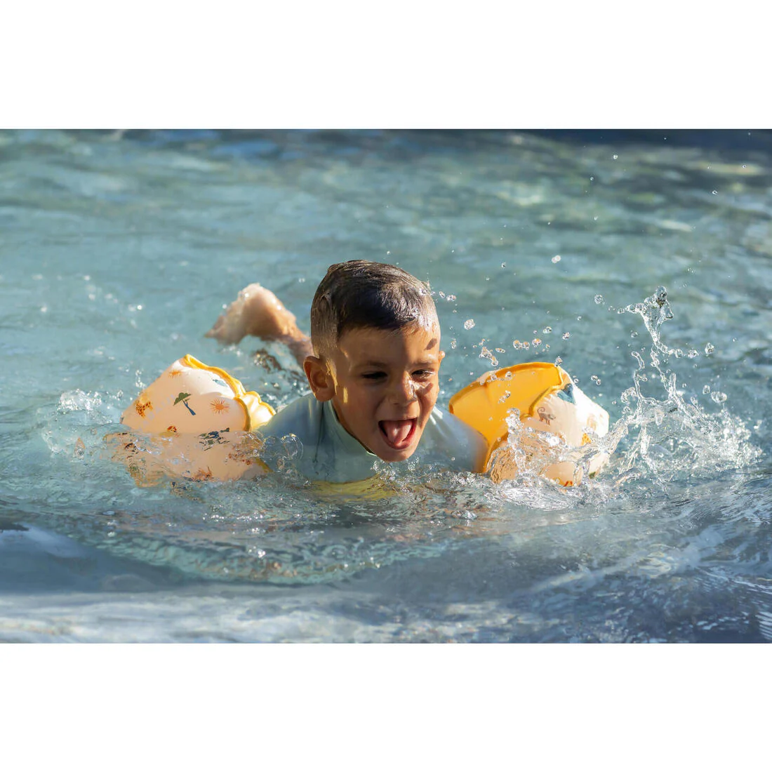 Manguitos cinturón Piscina Evolutivos Niños Tiswim v2 15-30 Kg Sabana - Image 65