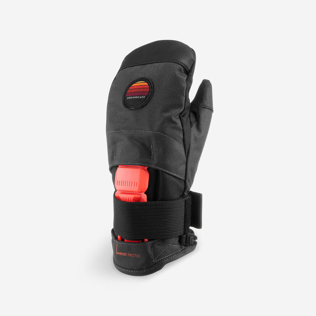 Manopla de snowboard y nieve impermeables Niños 6-14 años Dreamscape 500 Protect