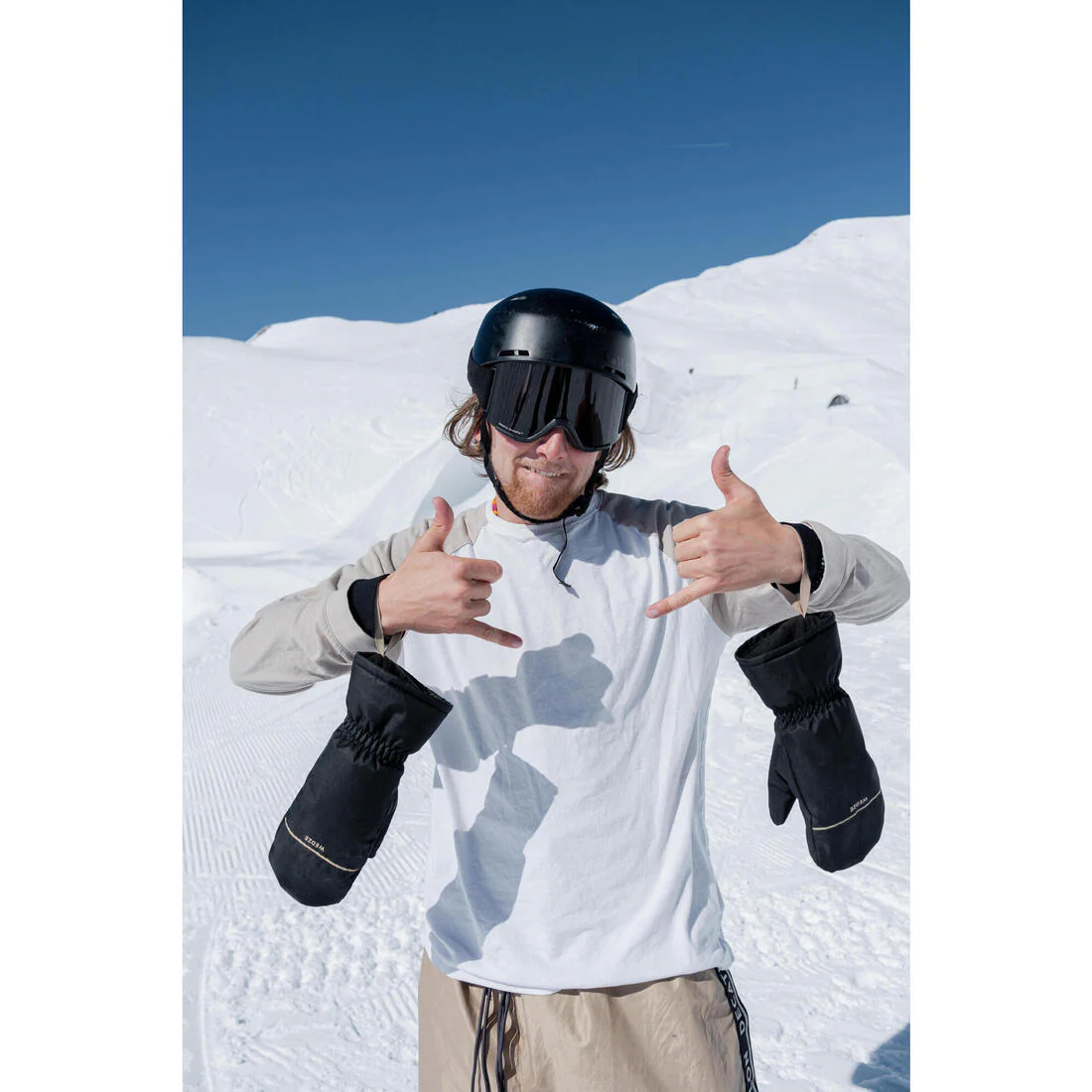 Manoplas térmicas de esquí y nieve membrana impermeable Adulto Wedze 100 - Image 9