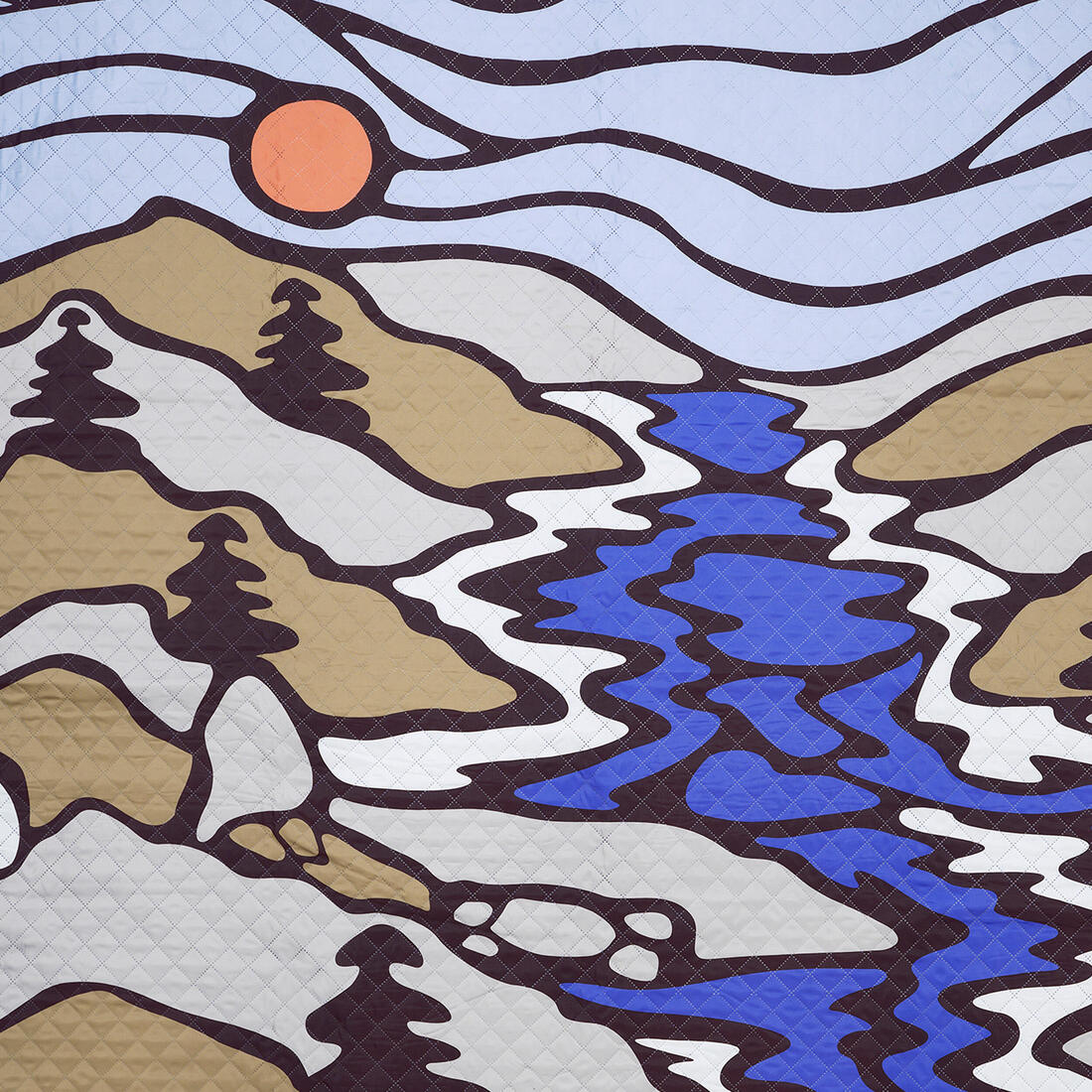 Manta de viaje confort para pícnic y camping - 170 x 140 cm - Image 6