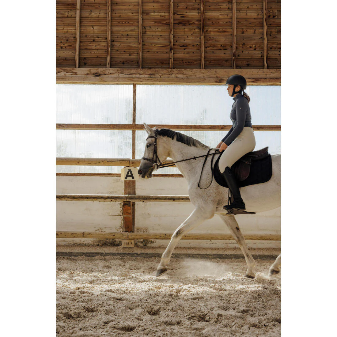 Mantilla Silla Equitación Caballo 500 - Image 13