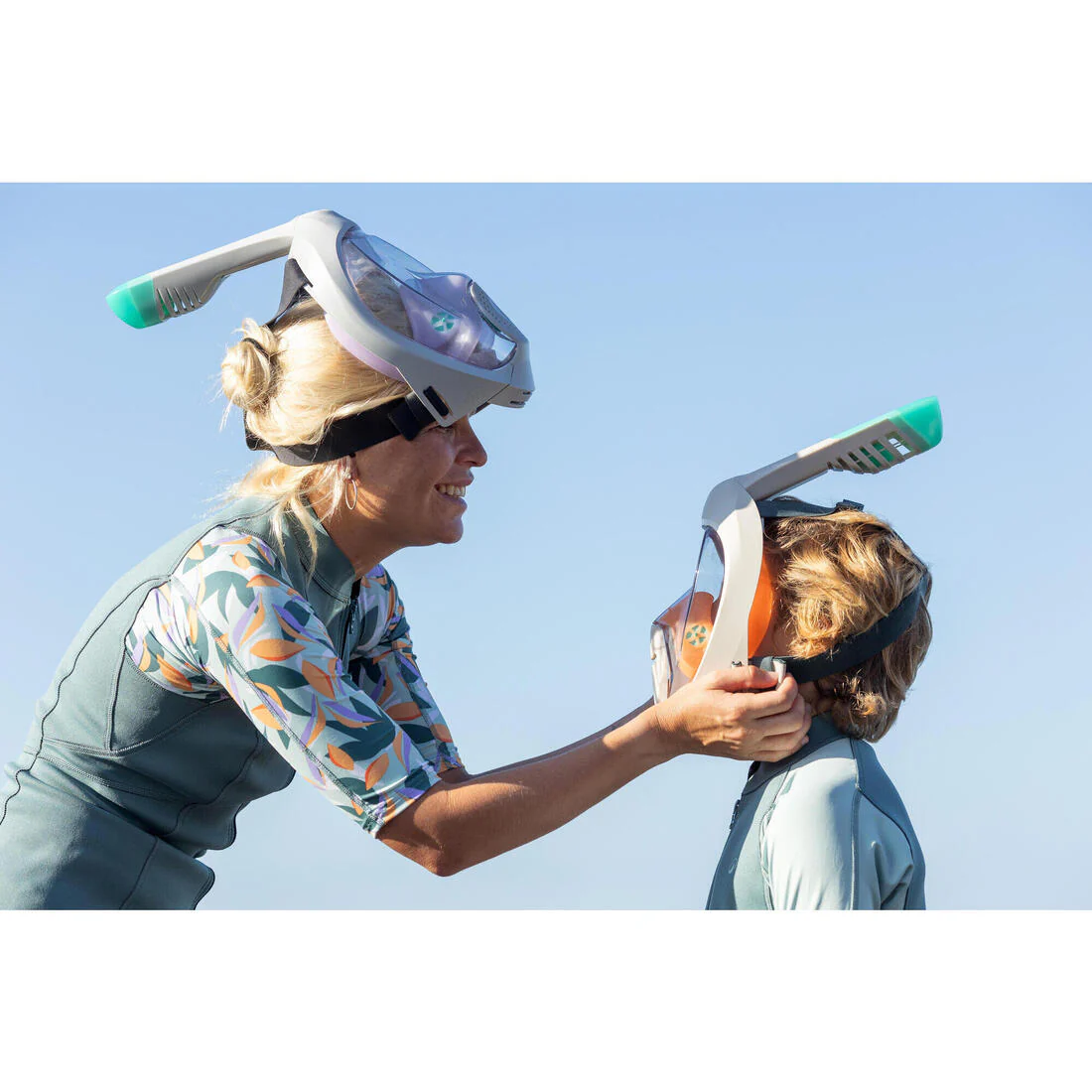 Máscara Easybreath Niños Beis-Naranja Superficie Talla XS (6-10 Años) Bolsa - Image 35