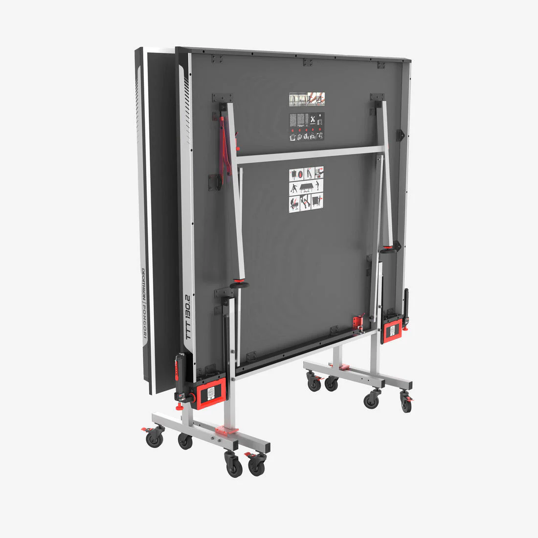 Mesa de ping-pong de interior compacta con una red innovadora, TTT 130.2 Negro - Image 13