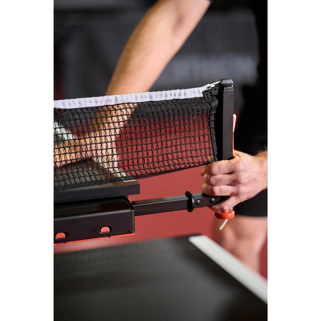 Mesa de ping-pong de interior compacta con una red innovadora, TTT 130.2 Negro - Image 20