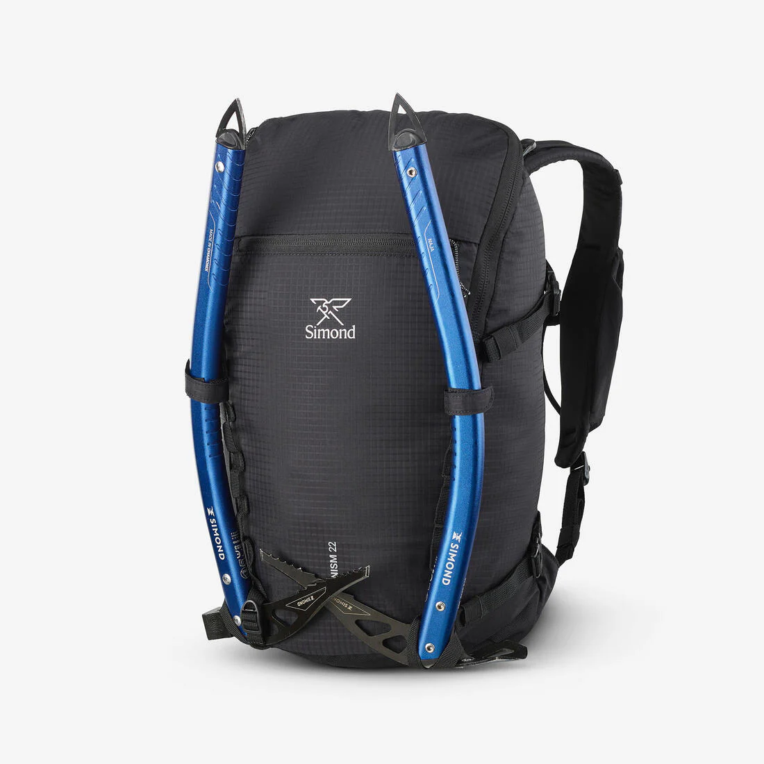 Mochila de alpinismo versátil y modular, Alpinism 22 negra - Image 4
