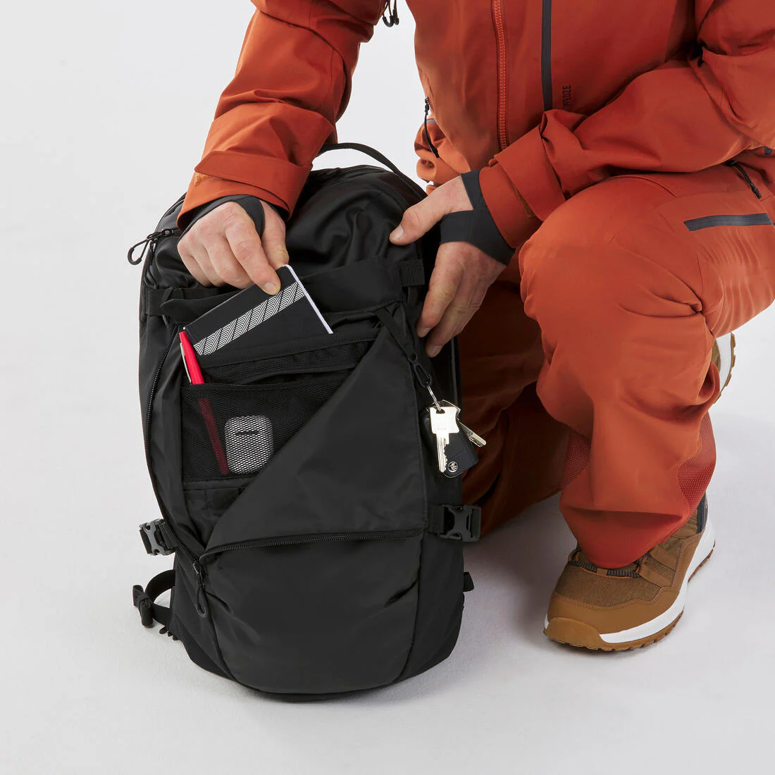 Mochila de esquí y snowboard Wedze Freeride FR 100 23L - Image 12