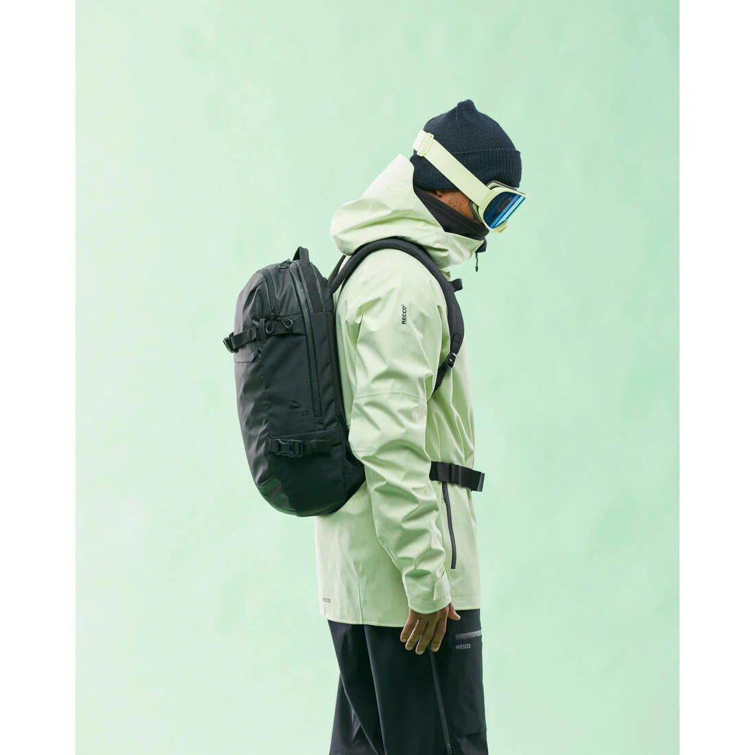 Mochila de esquí y snowboard Wedze Freeride FR 100 23L - Image 24