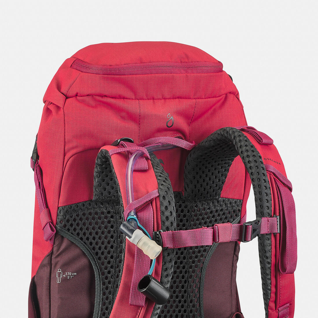 Mochila de montaña 20L funda impermeable Quechua MH500. Equipaje de mano - Image 11