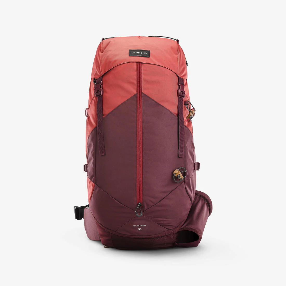 Mochila de montaña y trekking 50L Mujer Simond MT100 Easyfit. Funda impermeable - Image 5