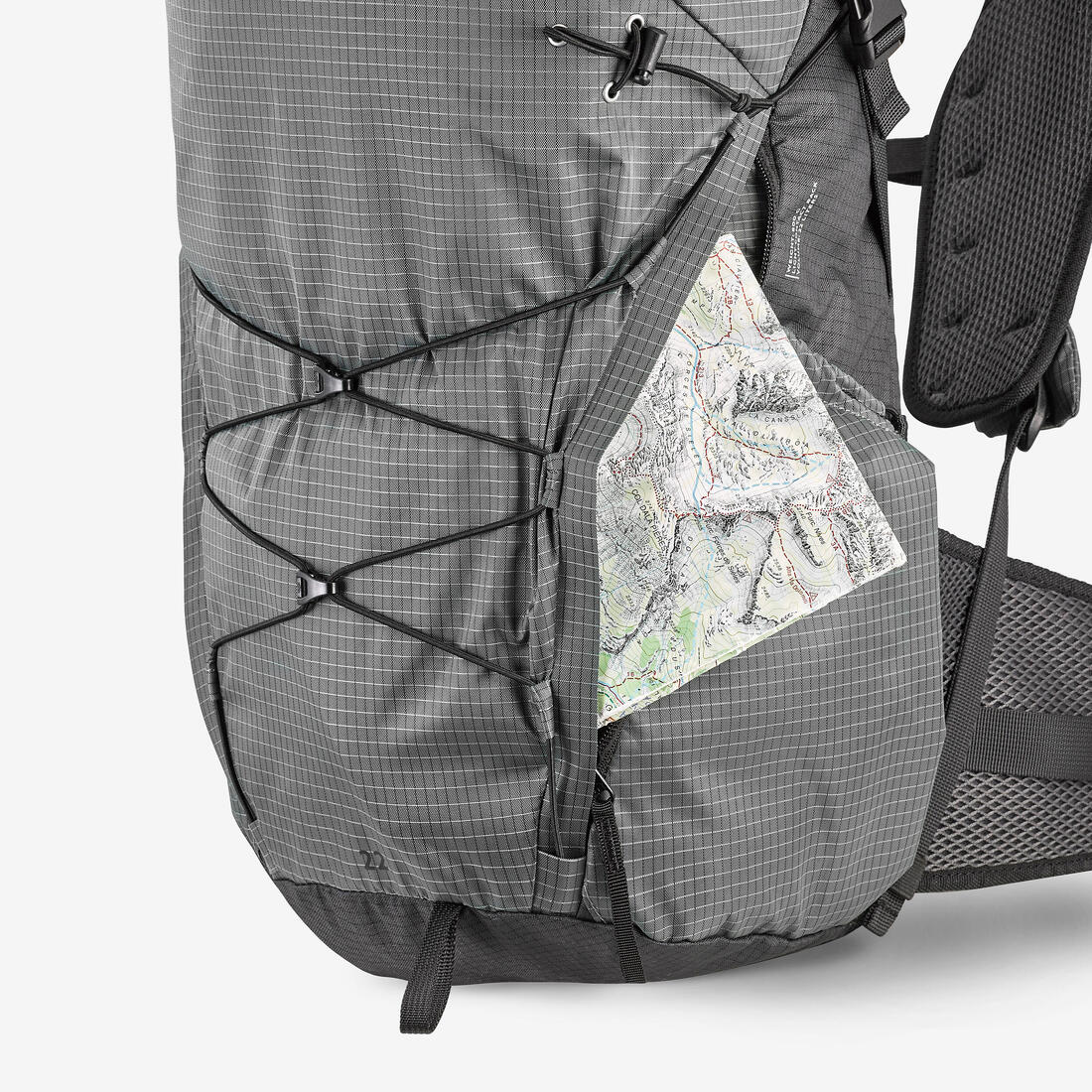 Mochila de montaña y trekking rolltop 22L Quechua MH500 Light - Image 7
