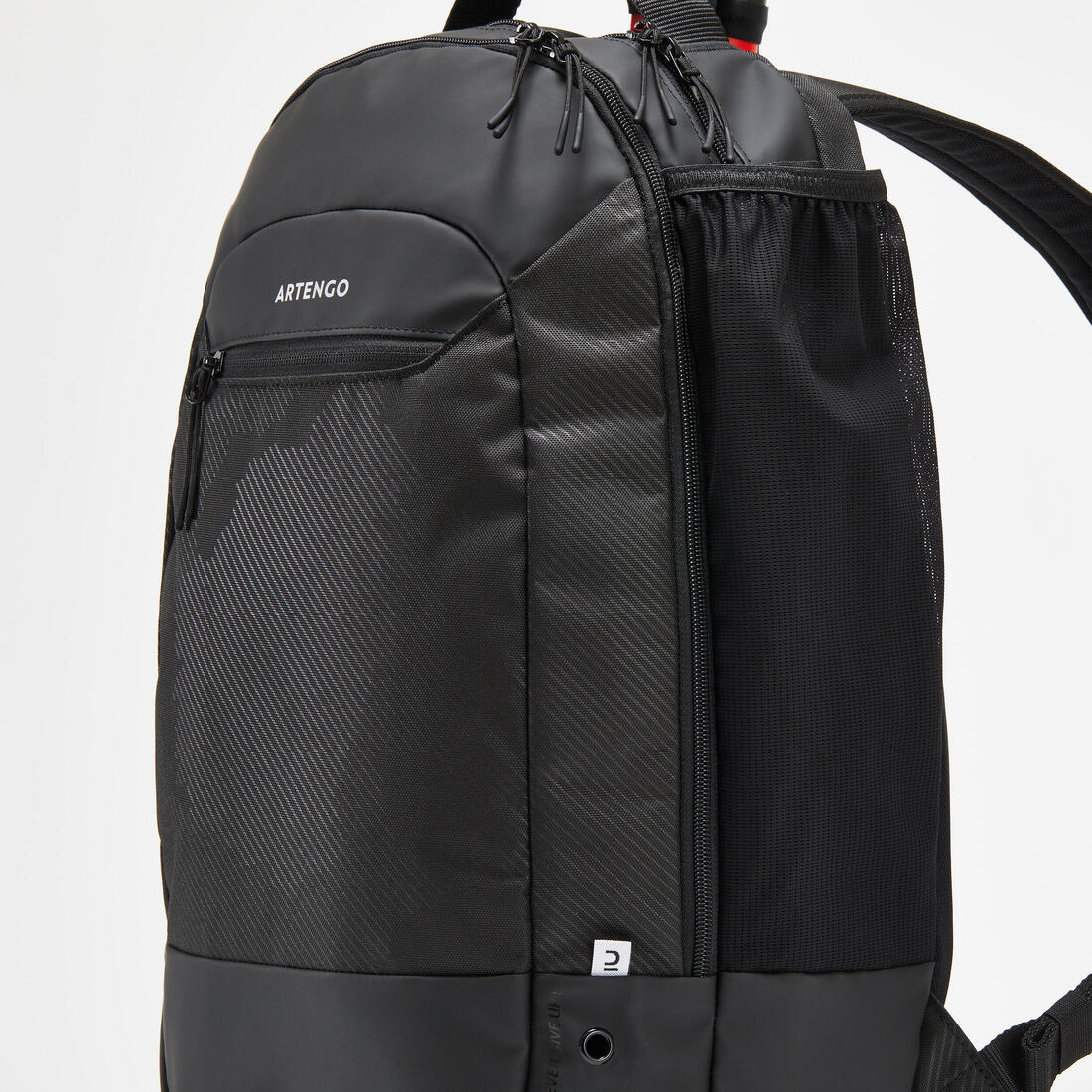 Mochila de tenis - Artengo M TEAM 24L Negro Gris - Image 4