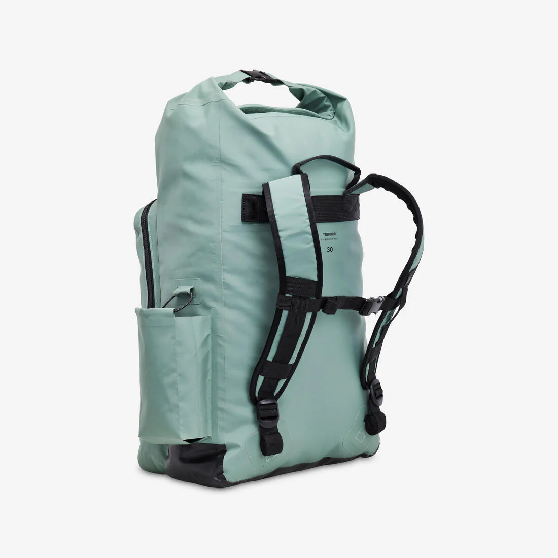 Mochila Deportes Acuáticos IPX6 500 Caqui Estanca 30 Litros - Image 3