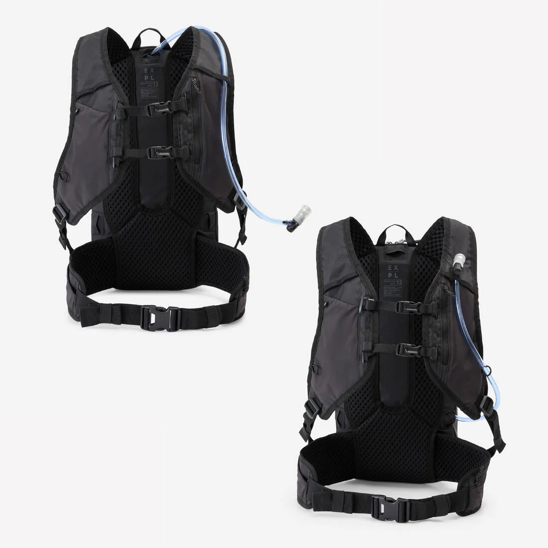 Mochila Hidratación Ciclismo MBT Negro 12 l / 2 l - Image 2