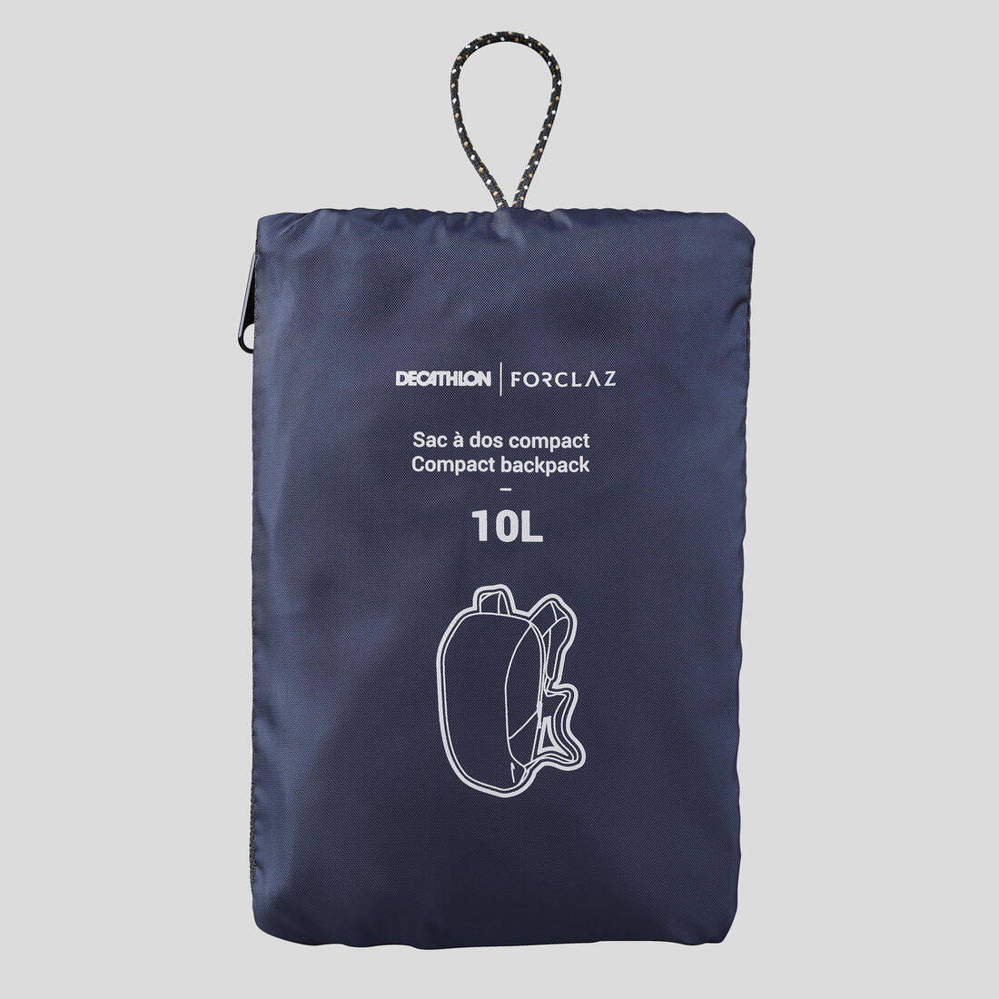 Mochila plegable de montaña y trekking viaje  10L Forclaz Compact - Image 17