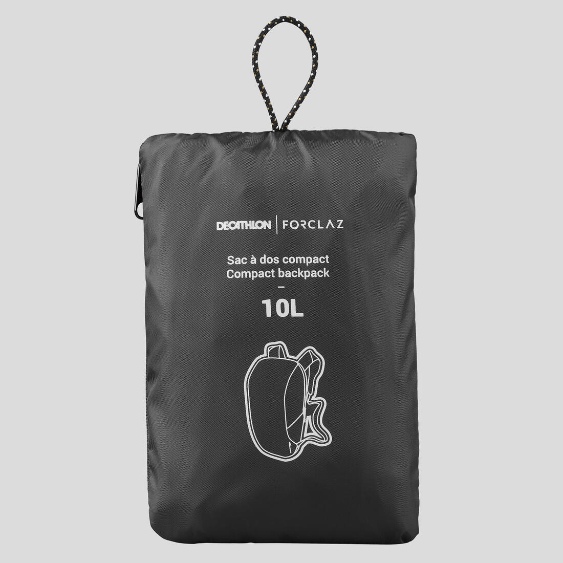 Mochila plegable de montaña y trekking viaje  10L Forclaz Compact - Image 20