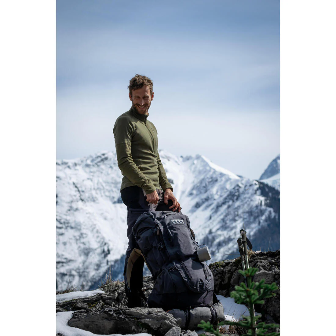 Mochila trekking Hombre 70 + 10L - MT900 Symbium - Image 13
