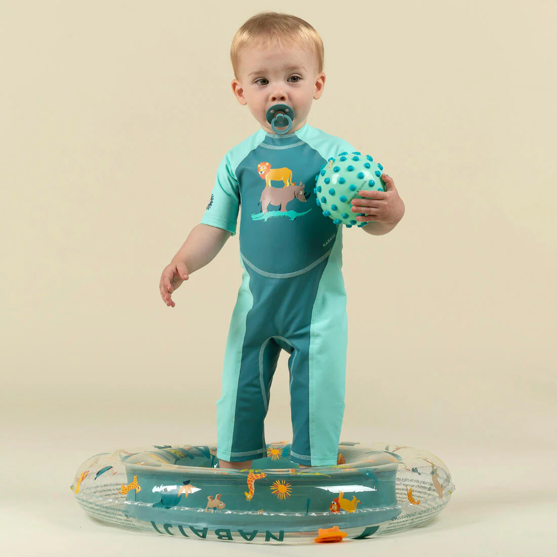 Neopreno Bebé Niños 12m-5A  Kloupi UPF50+  verde - Image 9