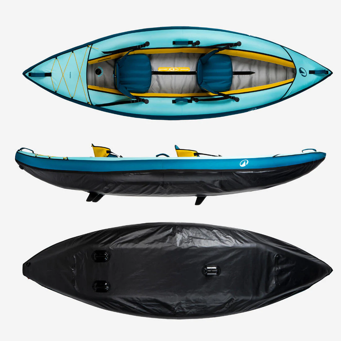 Pack Canoa Kayak 100 Essential 1/2 Plazas - Image 3