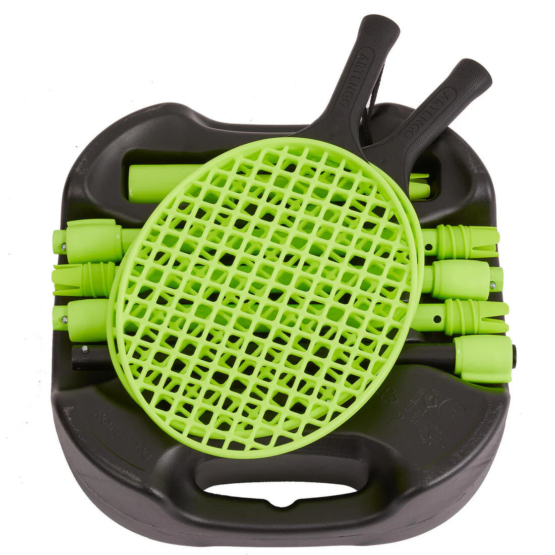 Pack de Speedball (1 mástil, 2 raquetas y 1 pelota) TURNBALL JÚNIOR NEGRO AMARILLO - Image 6