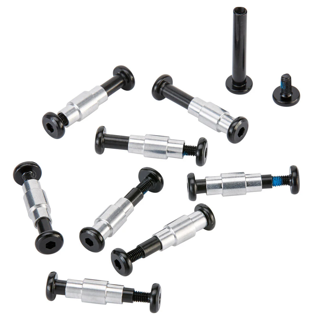 Pack Tornillos Roller Línea: 8+1 tornillo y espaciadores GUÍA PLÁSTICO EJES 6 mm - Image 2