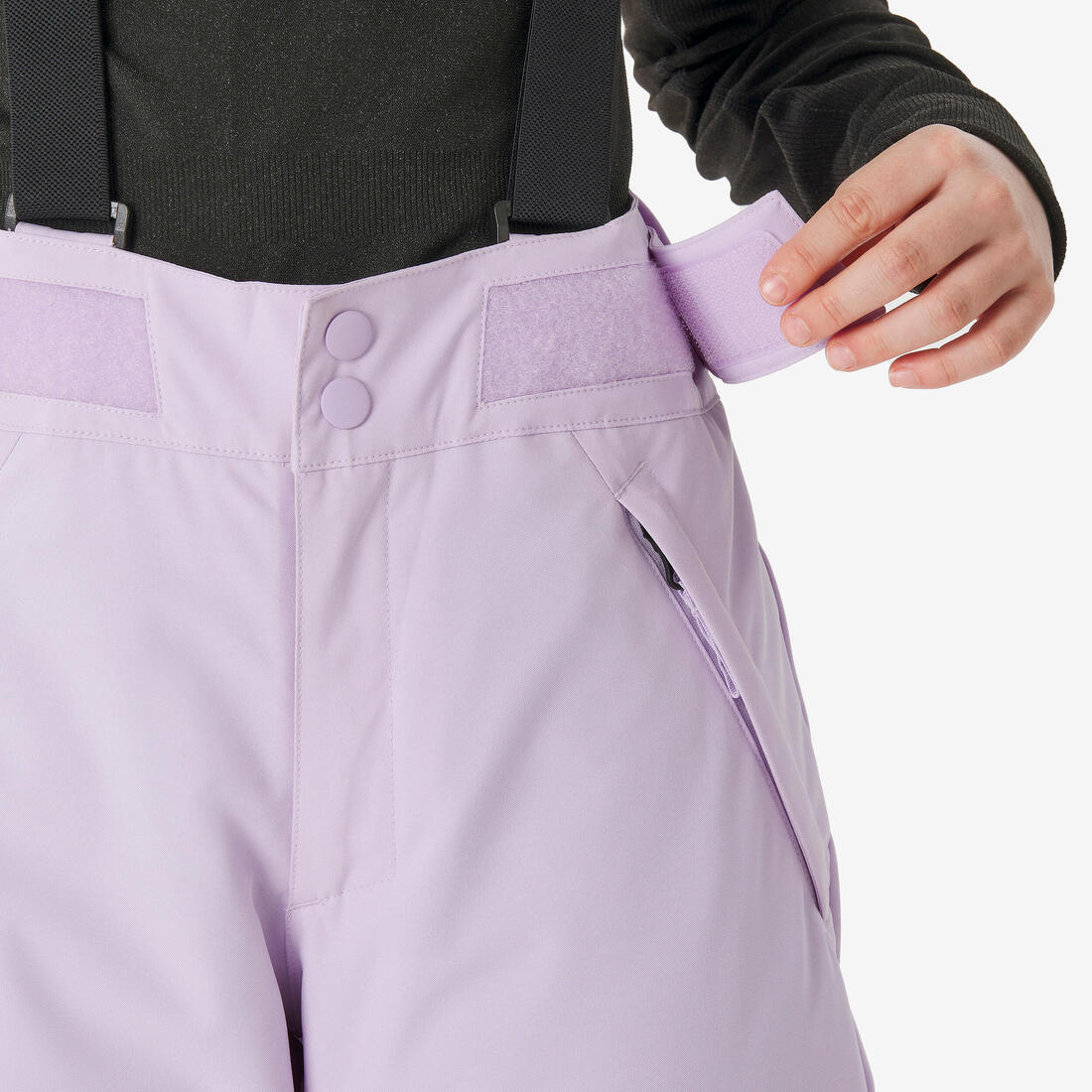 Pantalón con tirantes esquí y nieve impermeable Niños 6-14 años Wedze SKI-P 500 - Image 12